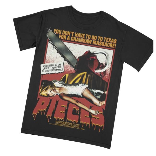 Prestige Merch Supply Peices Poster Terrortronic Tee Shirt