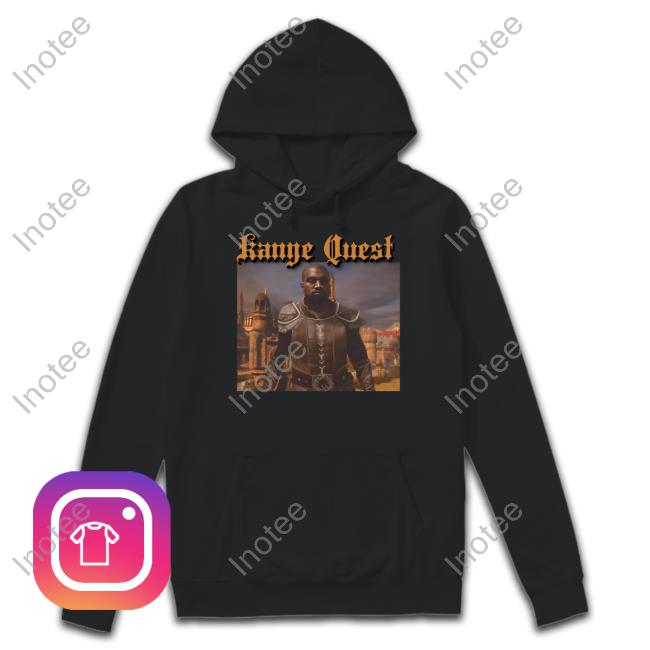 Funnyahhtees Kanye Quest Long Sleeve T Shirt