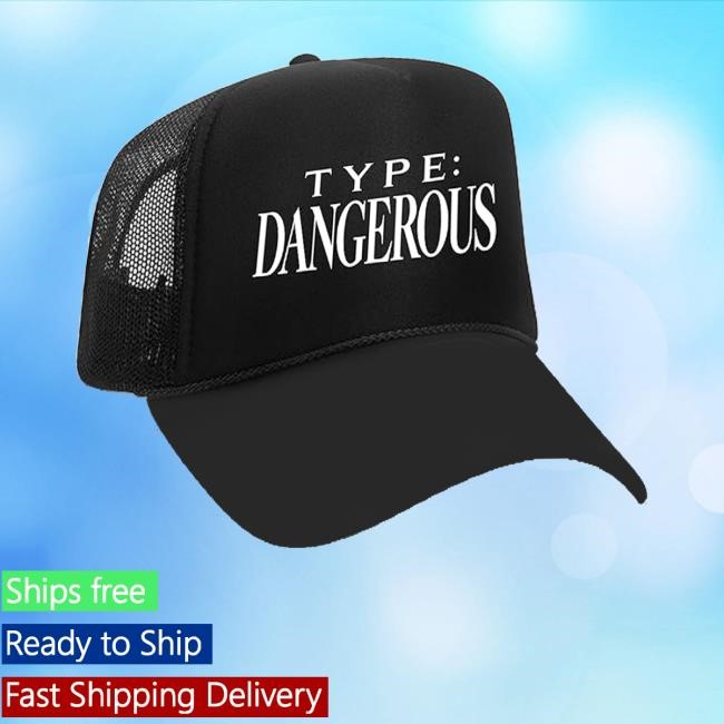 Mariah Carey Official Merch Type Dangerous Trucker Hat