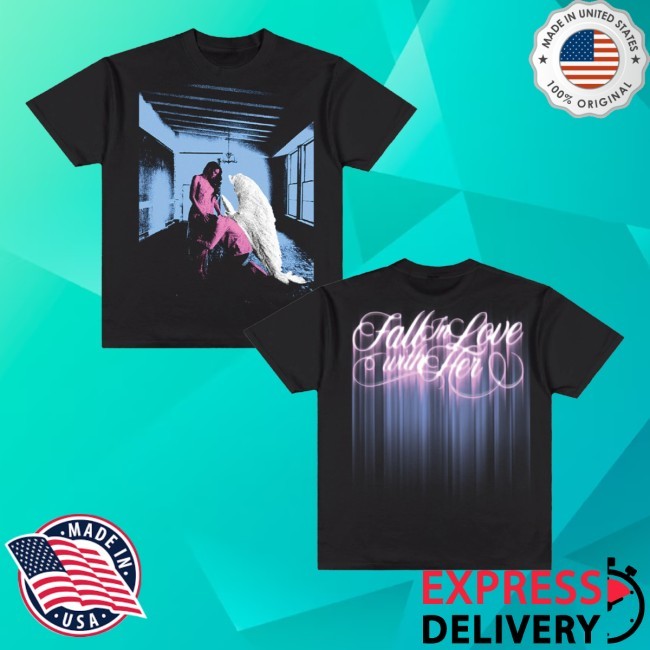 Sabrina Claudio Merch Store Fall In Love With Her Falling Tee Shirt