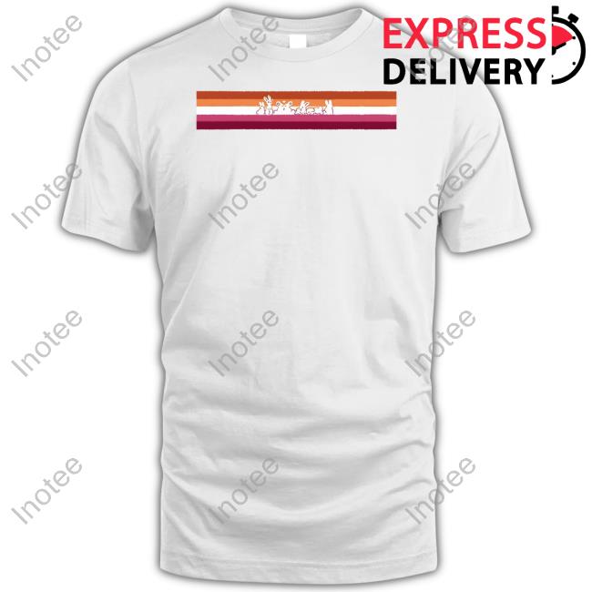 Official Starsleeps Lesbian Pride Rabbits Shirts