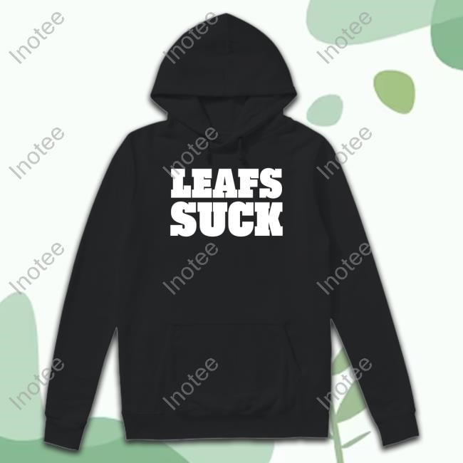 Fan Wearing Leafs Suck Tee Shirt Emeraldcityhky