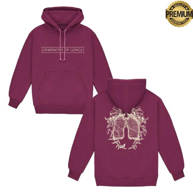 Florence And The Machine Official Store Merch Shop Maroon Symphony Short Sleeve Tee