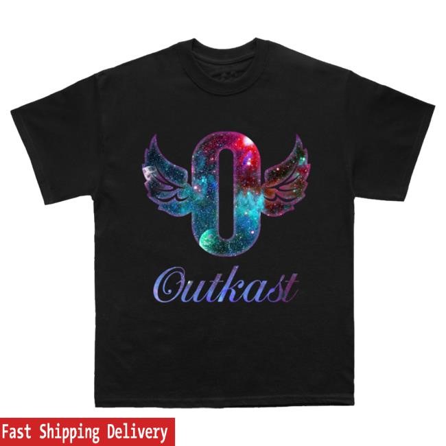Official Outkast Store Merch O Galaxy Black Hoodie