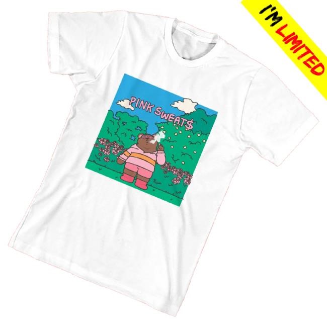 Pink Sweats Merch Pink Bear Hoodie