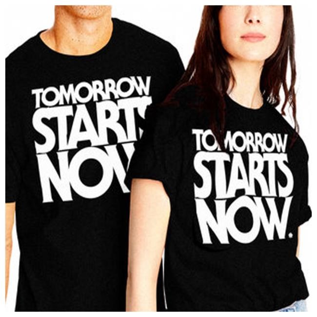 Tomorrow Starts Now New Shirt Hit+Run Store