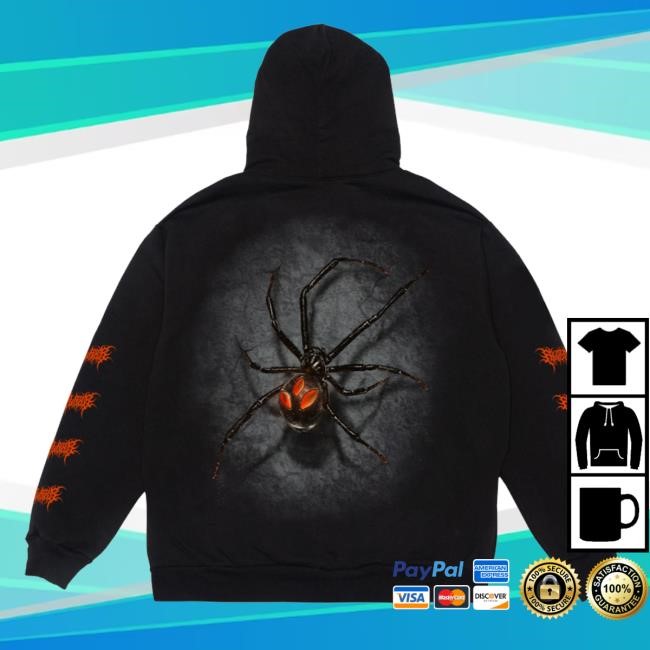 Alienlabs Apparel Black Widow Hooded Sweatshirt