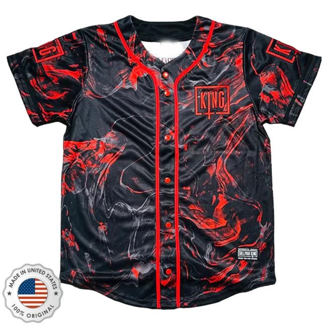 Thank You For Raging Apparel Merch Obsidian Blood Baseball Jersey Shirts