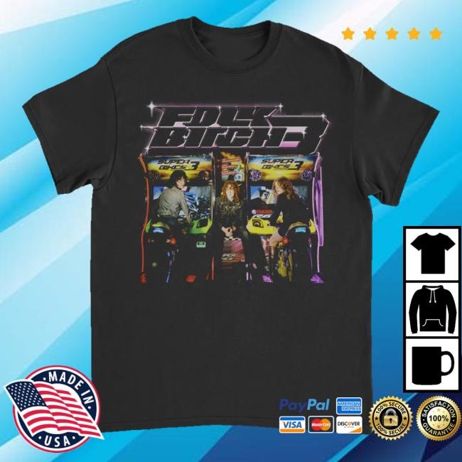 Sound Merch Shop Store Official Folk Bitch Trio Super Bikes Black Long Sleeve T Shirt