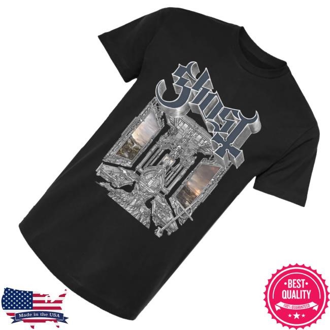 Official Ghost Merch Skeletá Album Cover Crewneck Sweatshirt