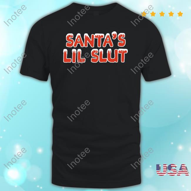 Cherrykitten Santa's Lil Slut Christmas Tee Shirt