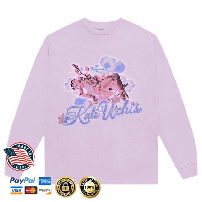Official Kali Uchis Merch Store Orquídeas Pink Longsleeve Kaliuchis Clothing Shop