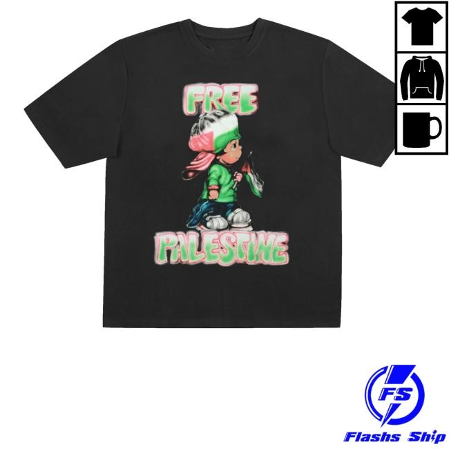 Nts Free Palestine Hooded Sweatshirt