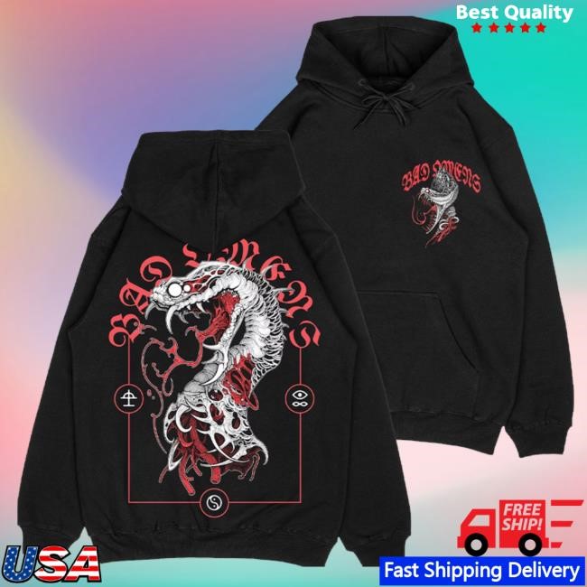 Bad Omens Official Merch Serpent Tongue Sweatshirt