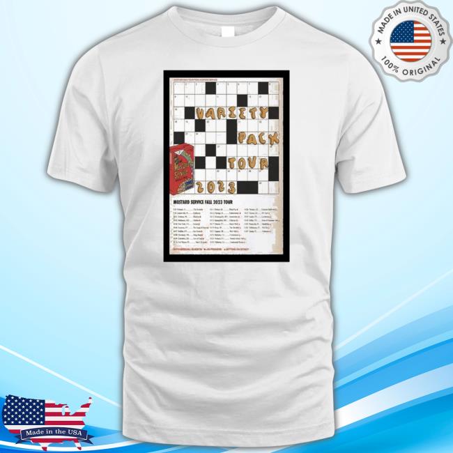 Funny Mustard Service 2023 Tour Variety Pack Fall Classic Shirt