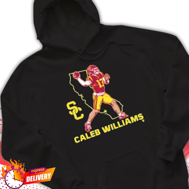 Official Usc Football Caleb Williams State Star Unisex T Shirt