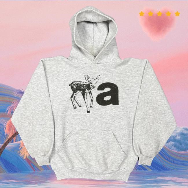 Official Run For Cover Records Merch Anxious Deer Tee Shirt