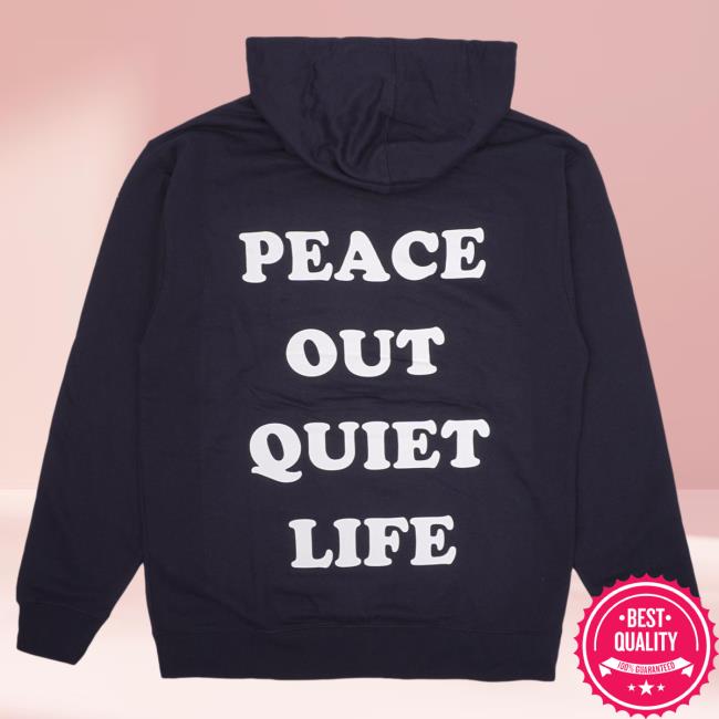 Official Moda3 The Quiet Life Peace Out Pull Over Hoodie