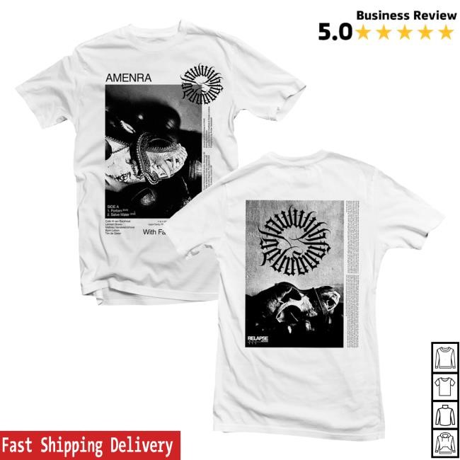 Relapse Records Official Store Amenra With Fang And Claw Basketball Jersey
