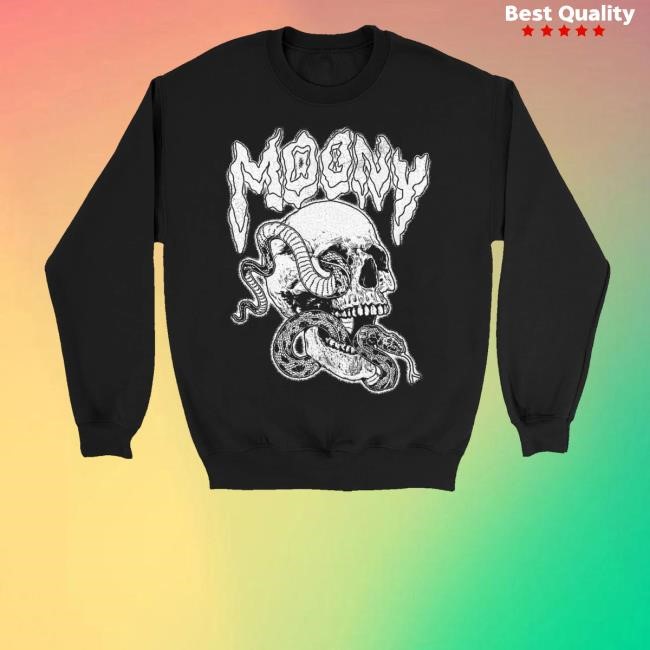 Sethismoony Merch Snake In Skull Hoodie Sweatshirt
