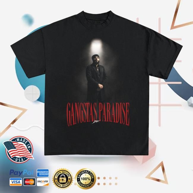Official Bkdhaliwal Merch Shop Store Gangstas Paradise Tee