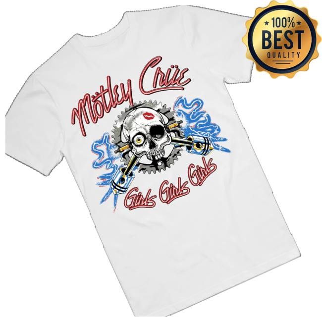 Official Motley Crue Vintage Spark Plug Tee
