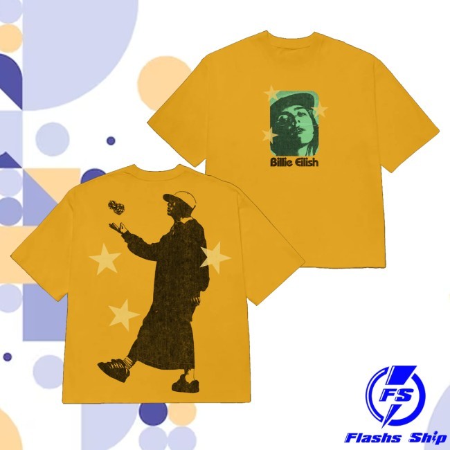 Billie Eilish Merch Dice Yellow Shirts