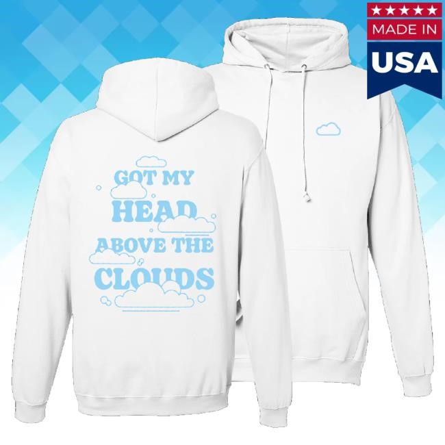 Official Jvke Merch Clouds White Sweater