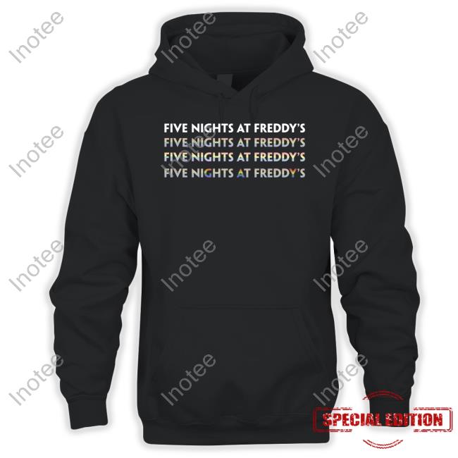 Five Nights At Freddy's Lgbt Flag New Shirt