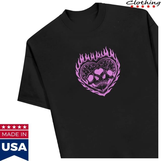 Spiritualvices Merch Shop Store Official Flaming Heart Shirts