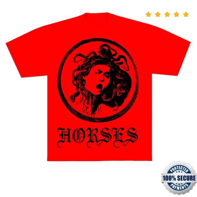 Official Horses Store Merch Medusa Crewneck Sweatshirt Limited Edition