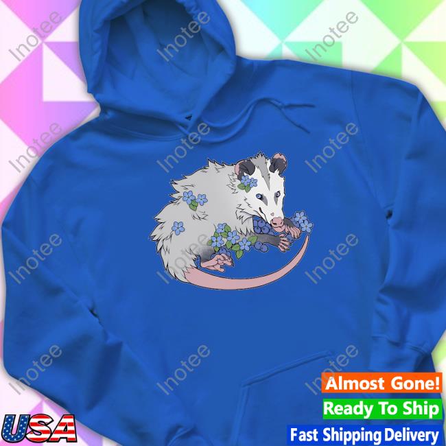 Grendrawss Awesome Opossum Hooded Sweatshirt