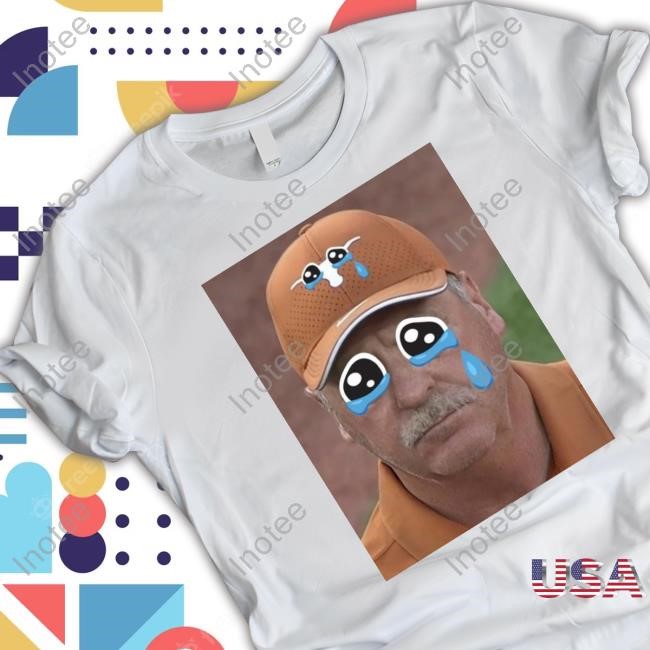 Coach Texas Mike White Crying Shirts