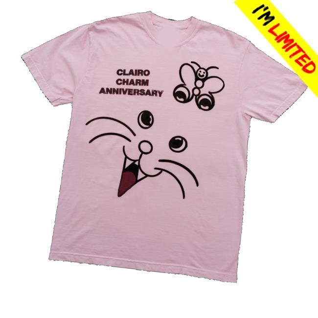 Clairo Merch Store Shop Charm Butterfly Sweatshirt