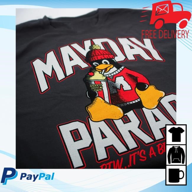 Mayday Parade Merch Store Cherry Lemonade Railroad Grey Hoodie