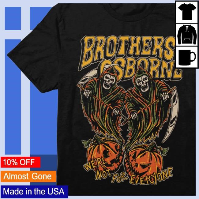 Brothers Osborne Merch Shop Brothers Osborne Halloween Long Sleeve Shirt