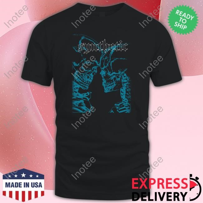 Synthetic Shades Of Blue Shirt