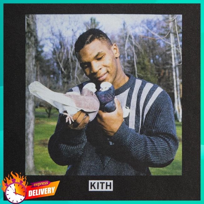 Trending Kith Merch Store Shop Kith For Mike Tyson Vintage Tee Shirt