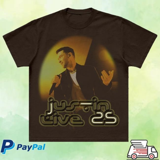 Official Justin Timberlake Merch Shop Store Circle Photo Tee