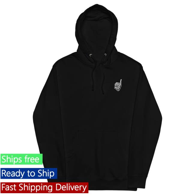 Official The Wondery Shop Mr Ballen Merch Mrballen Skeleton Thumb Popover Hoodie