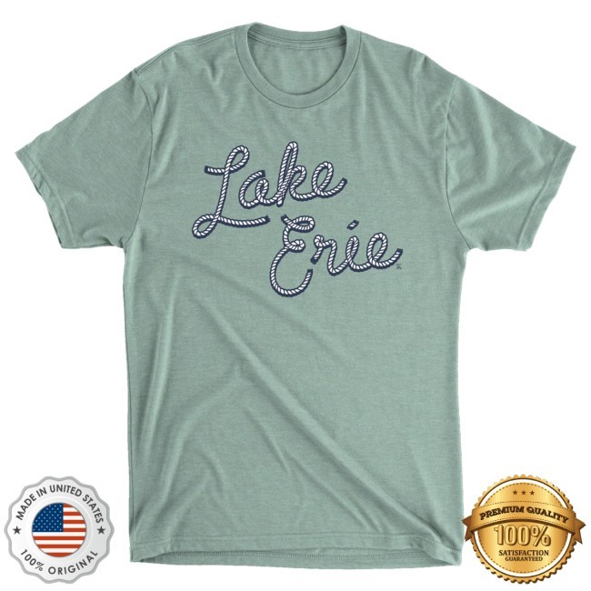Official Erie Apparel Merch Lake Erie Rope Tee