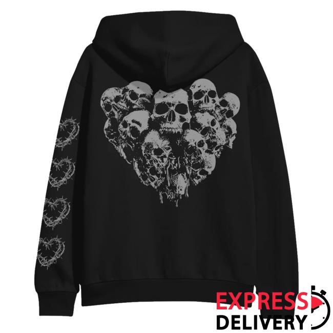 Crown The Empire Skulls T-Shirt,Hoodie,Sweatshirt Crowntheempireband Merch Store Skulls