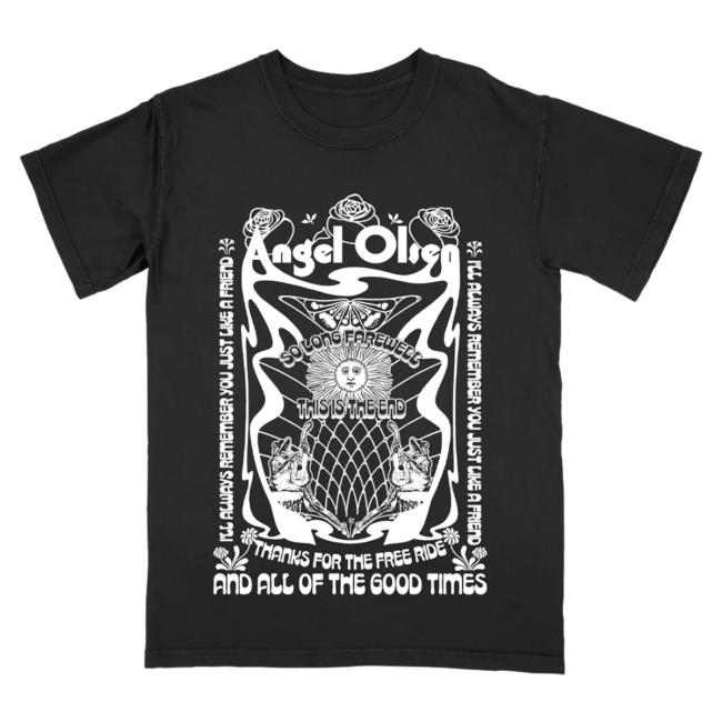 Official Hello Merch Angel Olsen So Long Farewell Pullover Hoodie AngelOlsen HelloMerch