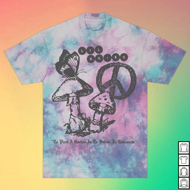 Official Shoplilskies Merch Lilskies Believe In Tomorrow Tie Dye Tee Shirt
