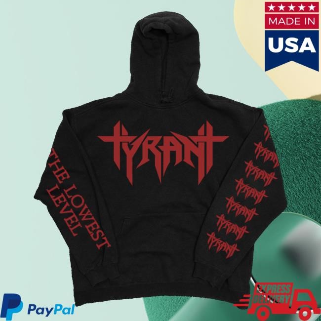 Tyrant Band Merch Store The Lowest Level Crewneck Sweatshirt