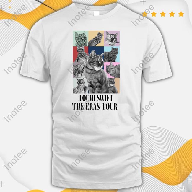 Top Loumi Swift The Eras Tour Hooded Sweatshirt