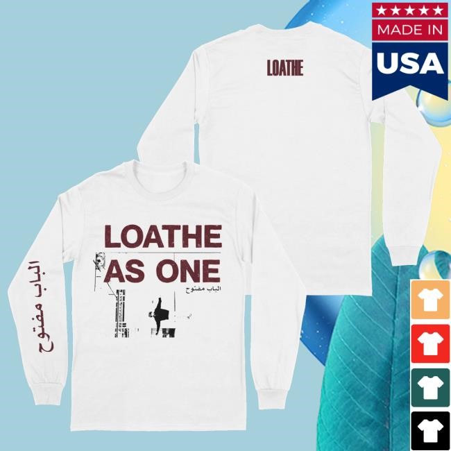 Official Downright Merch Shop Loathe - Door Is Open Long Sleeve Long Sleeve Shirt