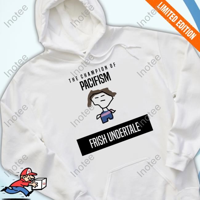The Champion Of Pacifism Frish Undertale Long Sleeved T-Shirt