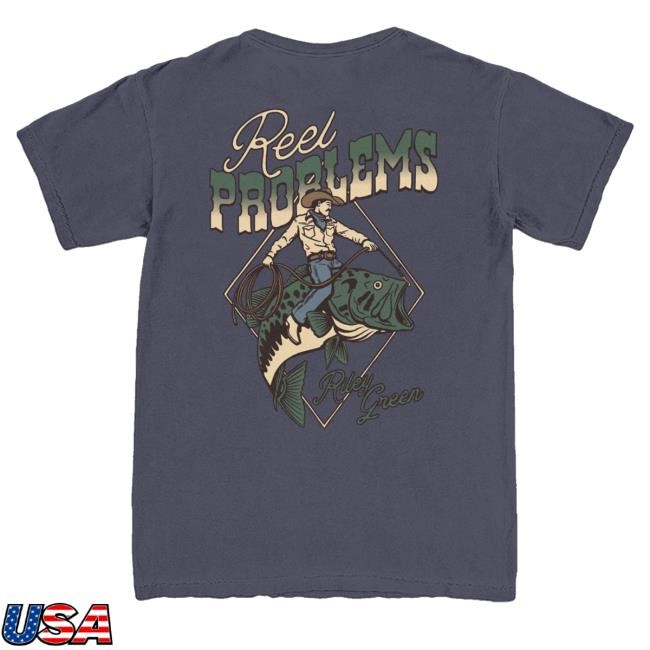Official Rgreen Merch Reel Problems Zip Hoodie