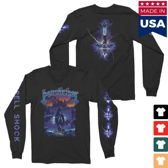Nightshiftmerch Shop Bewitcher Spell Shock Long Sleeve T-Shirt